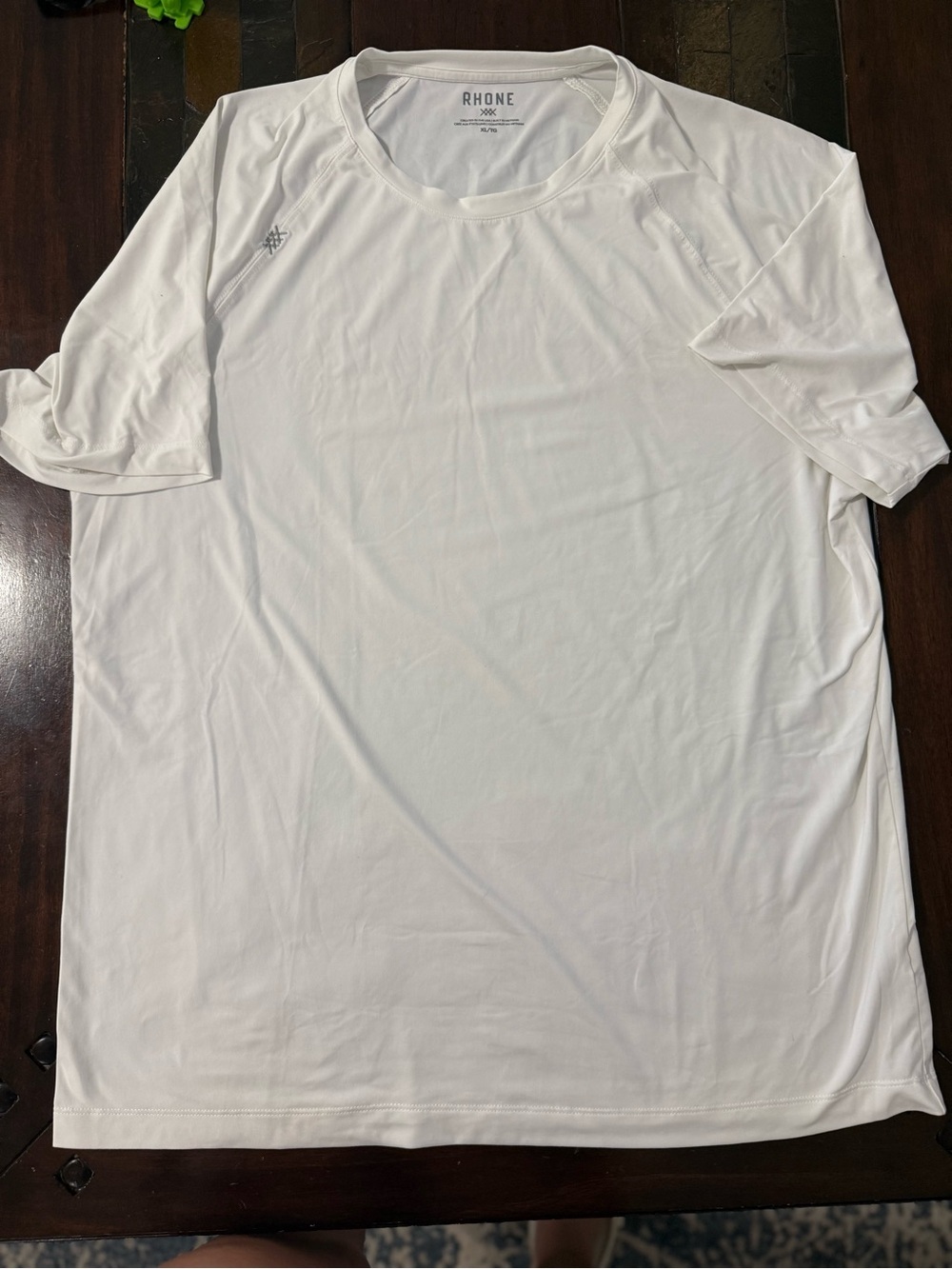 RHONE Charcoal Crew Neck Tee( 3 grey, blue and white ) - Picture 6 of 14